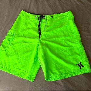 Hurley board shorts Neon Green 38